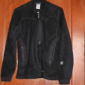 Patagonia Women's R3 R Black Jacket Size L Full zip Polartec Fleece sweater